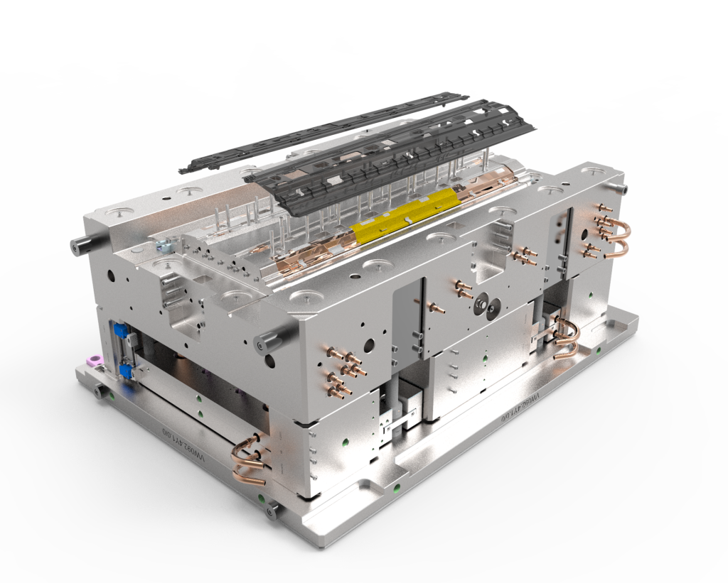 Assembly of Mold for injection molding